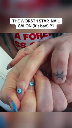 THE WORST 1 STAR NAIL SALON (it's bad) P1 | nail salon drama