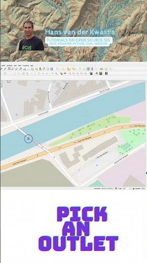New QGIS Processing Script for Automatic Stream & Catchment Delineation