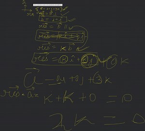 Find a component of vector i j 3k perpendicular and parallel to... | Filo