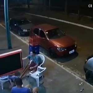 Man Run Over By a Tire