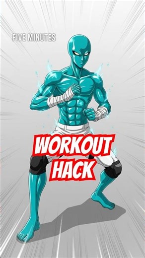 The Workout Hack That Actually Works #5minute #consistency #fitness