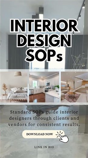 Interior Design SOPs: Streamline Your Projects & Delight Clients
