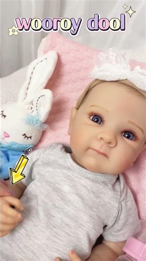 Perfect Christmas Gift for Kids - Wooroy Reborn Baby Doll #babydoll #birthdaygift #christmasgifts