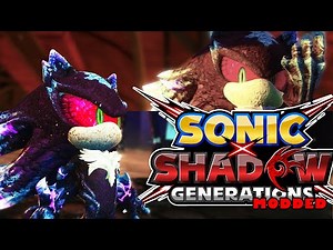 SONIC X SHADOW GENERATIONS Mephiles mod