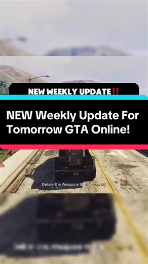 NEW Weekly Update for tomorrow GTA Online! CreditInfo:CentralGamingHub #GTAOnline #gta5 #gtaweeklyupdate #gamingontiktok