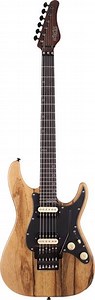 Buy the Schecter Sun Valley Super Shredder Exotic Black Limba