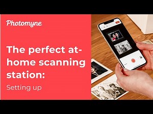 Scan Photos At Home With Photomyne: Setting Up
