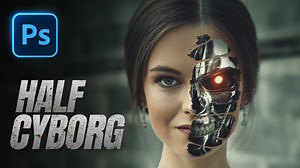 Photoshop cyborg effect tutorial: Turn humans into machines