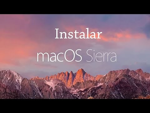 Como Instalar macOS Sierra 10.12 desde cero