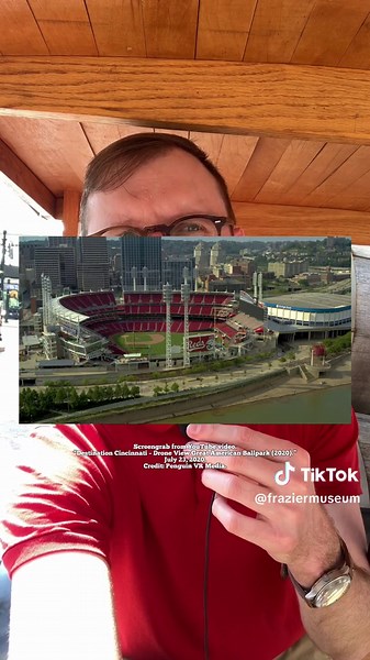 On August 10, 2004, Cincinnati Red Adam Dunn hit a home run ball out of Great American Ball Park toward the Ohio River. Did the ball reach Kentucky? #FrazierHistoryMuseum #KentuckyHistory #OhioHistory #Reds #CincinnatiHistory #CincinnatiReds #AdamDunn #BaseballHistory #MuseumTok