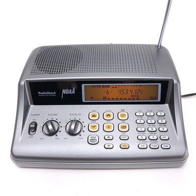 RADIO SHACK Pro-405 Scanner NOAA w/FM Radio Silver TESTED  | eBay