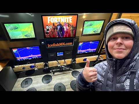 48 Hours In World’s Craziest Ice Fishing Shack!