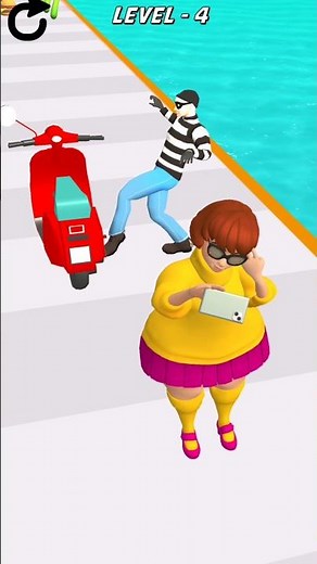 🎉 Stumble Girl iOS/Android - Level 4 Madness! 😱🏆 #Shorts