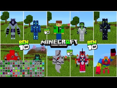 🔥 BEN 10 LEGEND MOD FOR MINECRAFT PE 😍| MCPE 1.21+