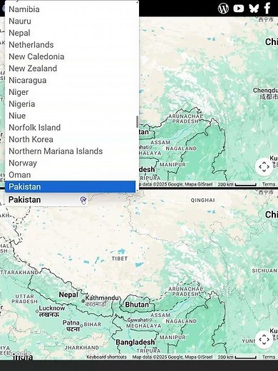 Same Map, Different Borders | Google Maps Boundary Changes #googlemaps #geography #map