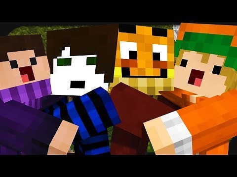 Four YouTubers have fun together in Minecraft Mario Party! ☆ Minecraft: Mario Party