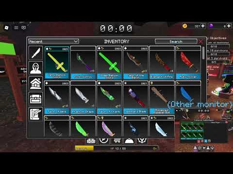 Getting rid of my STK inventory | Roblox Survive the Killer