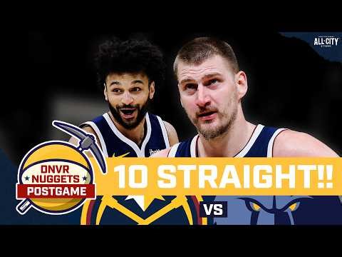 Nuggets Get First 10-Game Win Streak of the Jokic Era | DNVR Nuggets Postgame Show