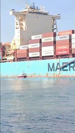 Maersk leon is in sailing ! #maersk