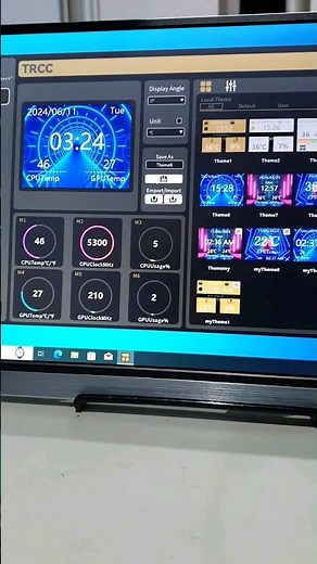 thermalright frozen warframe aio theme customisation issue, changing pre set themes ,try this