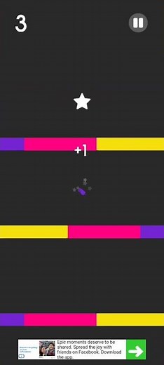 Color Switch Level 012 | Classic Mode | Match Character Colour With Colour Of Obstacles