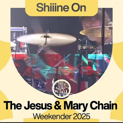 Next weekend we’re headlining Shiiine On Weekender in Minehead. Only a handful of packages remain, get yours at https://www.shiiineon.com/weekender/ | The Jesus And Mary Chain