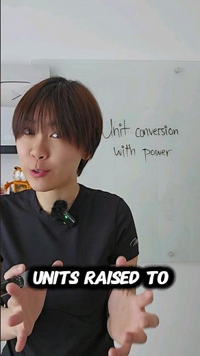 Converting units raised to a power - GCSE & A Level Physics