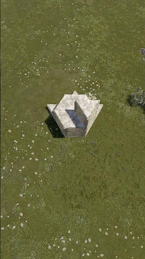 SOLO STARTER BANKER BASE! 🔥 #shorts #rust #build #rustgame #rustsolo