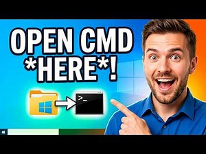 How to Open Command Prompt in a Folder or Directory in Windows