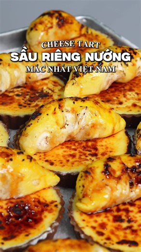 Cheese Tart Vị Sầu Riêng Nướng Đặc Biệt