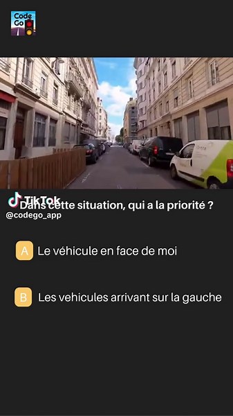 Révise ton code de la route avec codego #codedelaroute #quiz #permis #permisdeconduire #pointspermis
