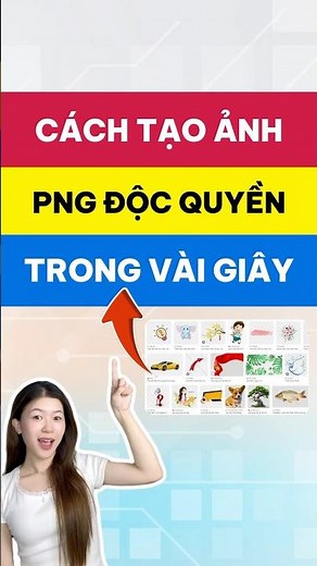 Cách tạo ảnh png độc quyền riêng bạn trong vài giây | Công cụ AI