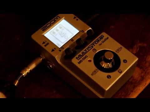 Zoom MS50G - walkthrough new Firmware 3.0 effects