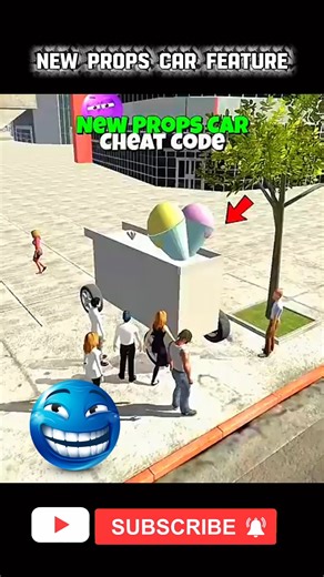 Props Icecream Stole Car Cheat Code😱|INDIAN BIKE DRIVING 3D|FUNNY::#viral#shorts#indianbikedriving3d