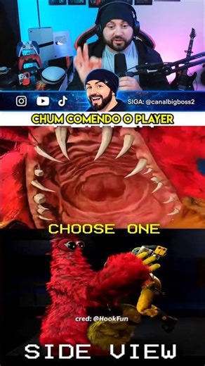 😱 O CHUM CHOMPKINS COMEU o PLAYER