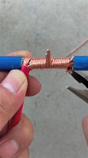 Best Copper Wire Joint 🔥 Strong & Safe Wire Connection | Electrical Wiring Tips #shorts#viral