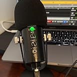 Mercase USB Condenser Microphone for PC, Mac, Phones, PS4/PS5 – Plug & Play Studio Mic with Mute Button & Noise Reduction – for Recording, Streaming, Podcasting, Gaming, Zoom, TikTok, YouTube