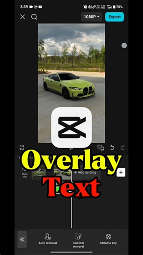 How I Create Overlay Text Animation Tutorial in Capcut 🤯🔥 #edit #capcut #tutorial