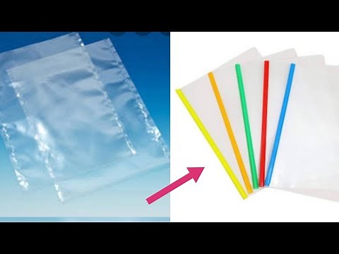Homemade stick file making with plastic cover