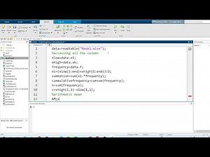 Grouped Data Statistics Tutorial with MATLAB: Calculating Mean, Median, and More