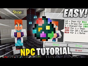 Villager NPC Shop Command Befehl Tutorial 1.16 PS4 / MCPE / Bedrock / Xbox / Switch / Windows 10