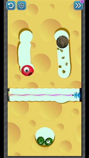 Hungry Balls - Dig and eat other balls #challenge #gaming #puzzle