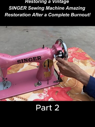 Restoring a Vintage SINGER Sewing Machine: Part 2