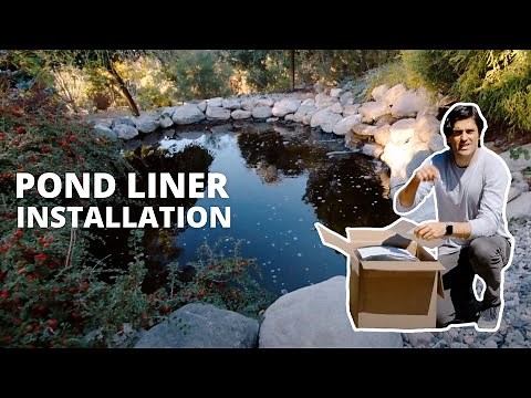 Pond Liner Install with Premium RPE