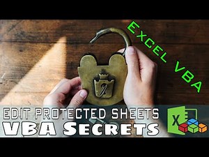How to Edit a Protected Worksheet with VBA, UserInterfaceOnly Lesson