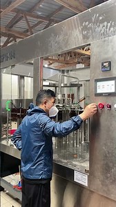 Rotary pure water juice bottle filling machine