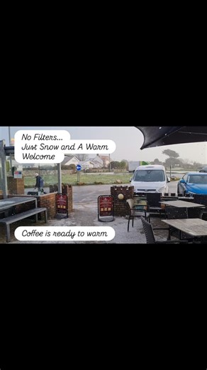 Three Cliffs Coffee Shop on Instagram: "#pennard #gower #southgate #swansea #snowday"