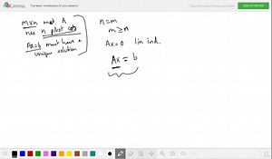 SOLVED:Suppose an m ×n matrix A has n pivot columns. Explain why… | Numerade