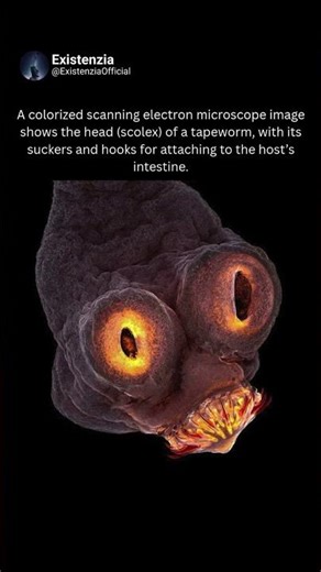 The Head of a Tapeworm