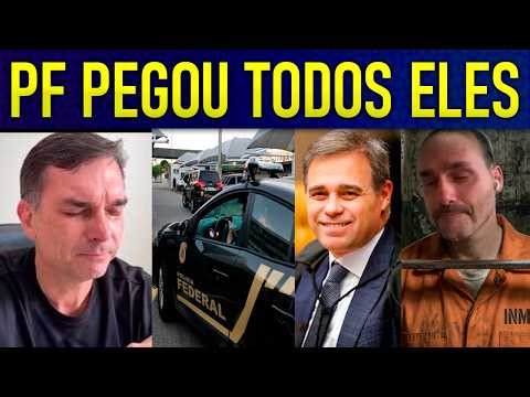 PF FAZ MEGA-OPERAÇÃO COM PRlSÕES APÓS ÁUDIO-B0MBA DE FLÁVIO BOLSONARO E VORCARO! PEGARAM O BANANlNHA
